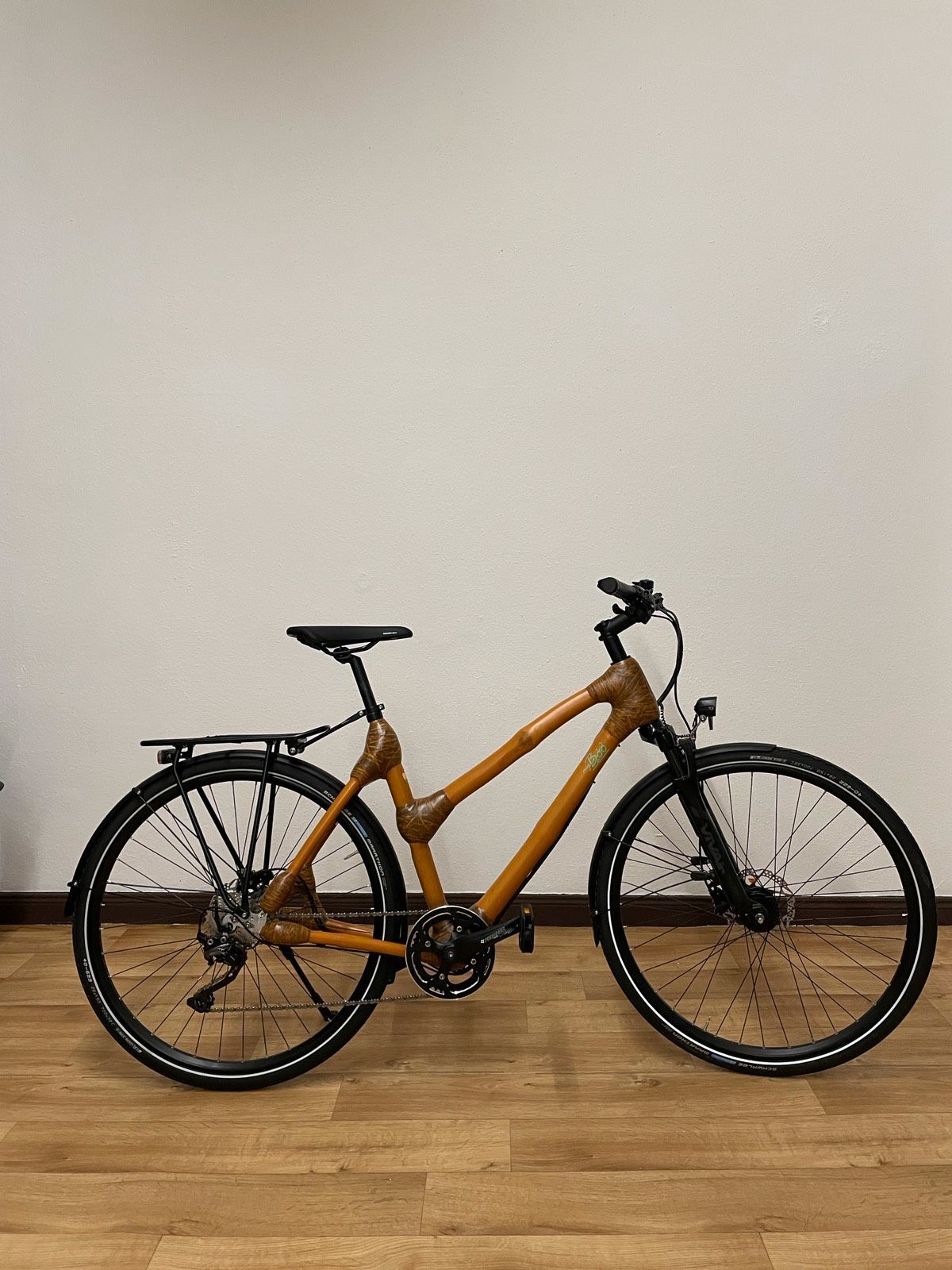 MyBoo Tano Bambus-Fahrrad Trekking 55cm Rahmen-0