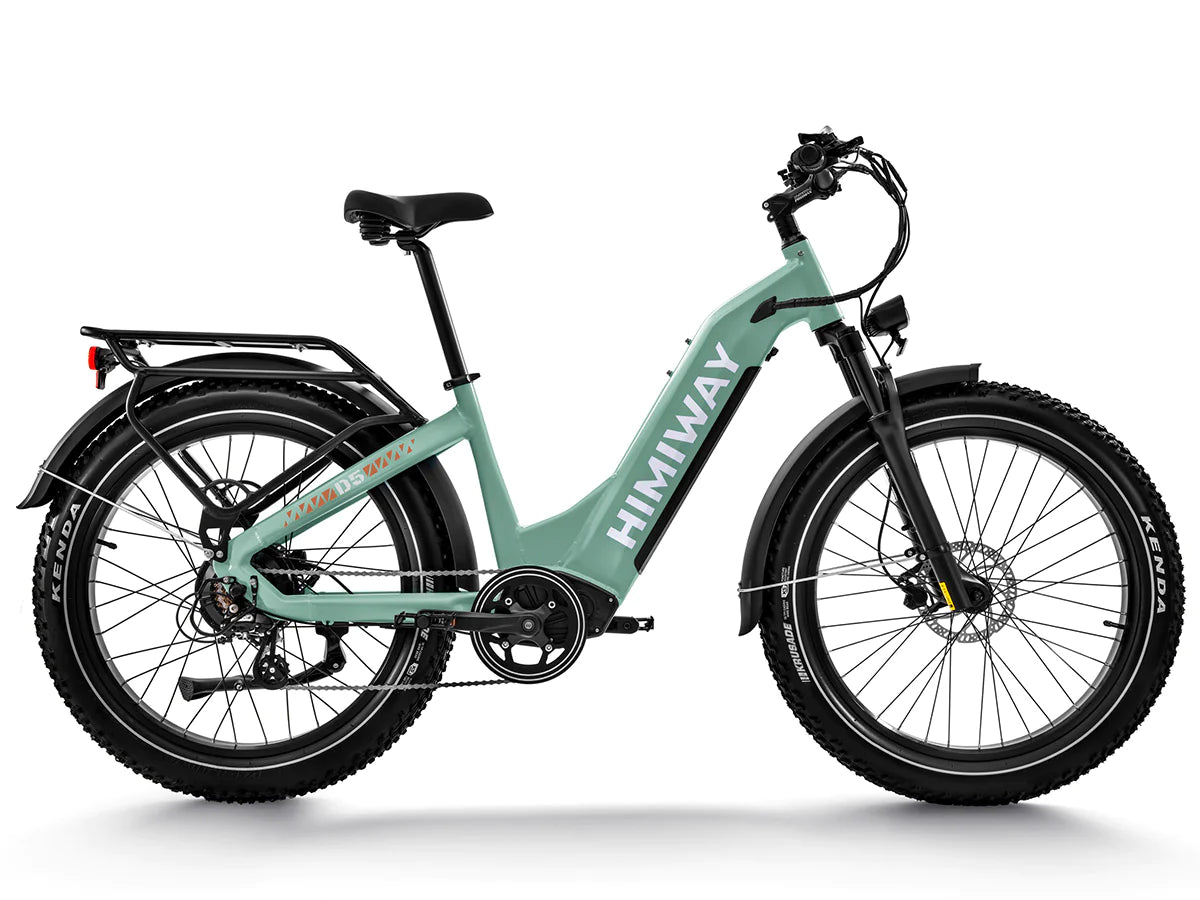 Himiway Zebra D5 2025 E-Bike - Fatbike Electric Bike with Long Range and Powerful Motor